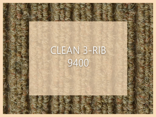 Clean 3-rib 9400 ruller