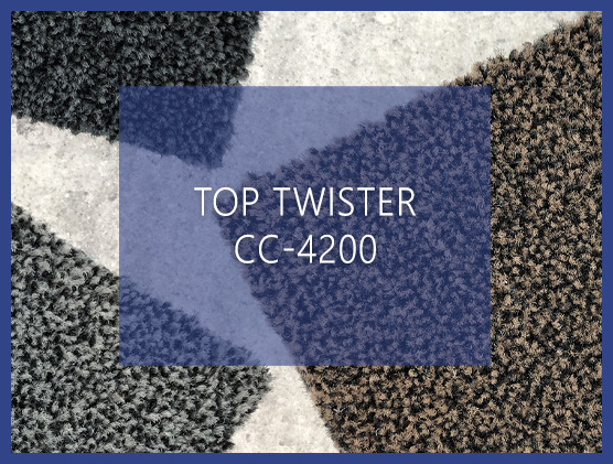 CC-4200 Top Twister smudsmåtter og ruller