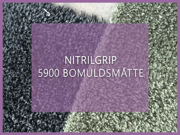 NitrilGrip 5900-Bomuldsmåtter